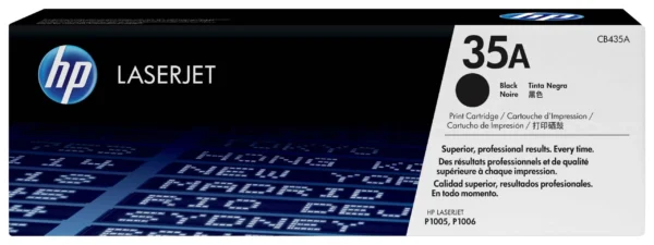 Toner HP 35A CB435A Cartouche Laser Noir Original Maroc