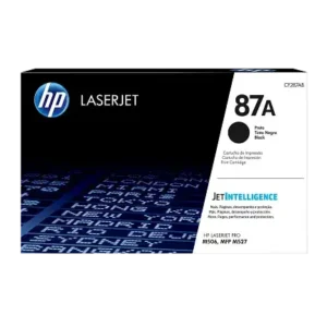 Toner HP 87A CF287A Cartouche Laser Noir Enterprise Original Maroc