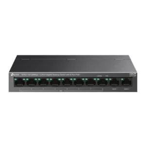 Switch TP-Link LS1210P 10 Ports PoE+ Prix Maroc Switch TP-Link LS1210P 8 ports PoE+ avec 2 ports Gigabit Maroc