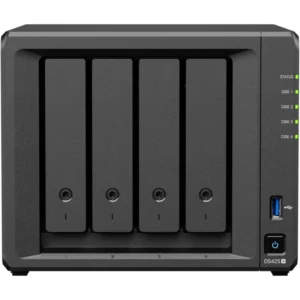 Synology, DS425+, DiskStation, NAS 4 baies, Serveur NAS, Stockage réseau, DSM, Cloud privé, RAID, Maroc